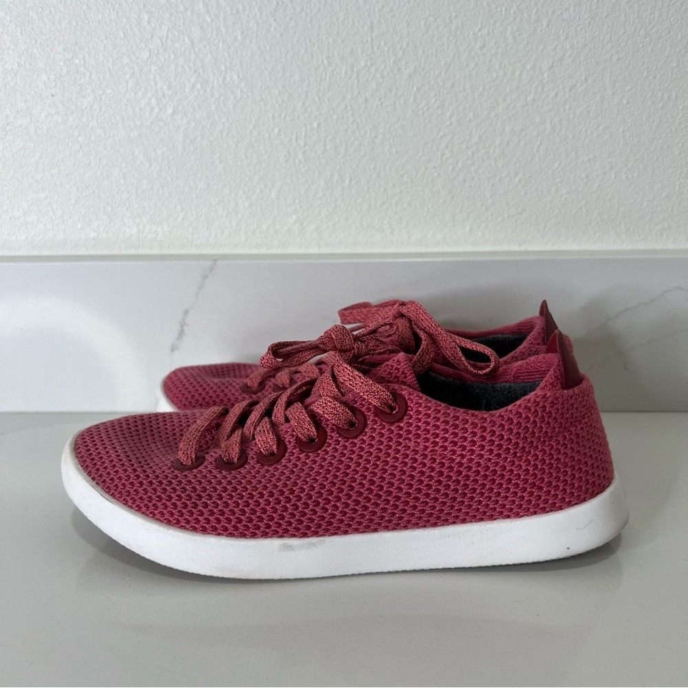 Allbirds Womens Tree Piper Sneakers Lux Pink Lightweight Washable Shoes Size 7 - Picture 5 of 16